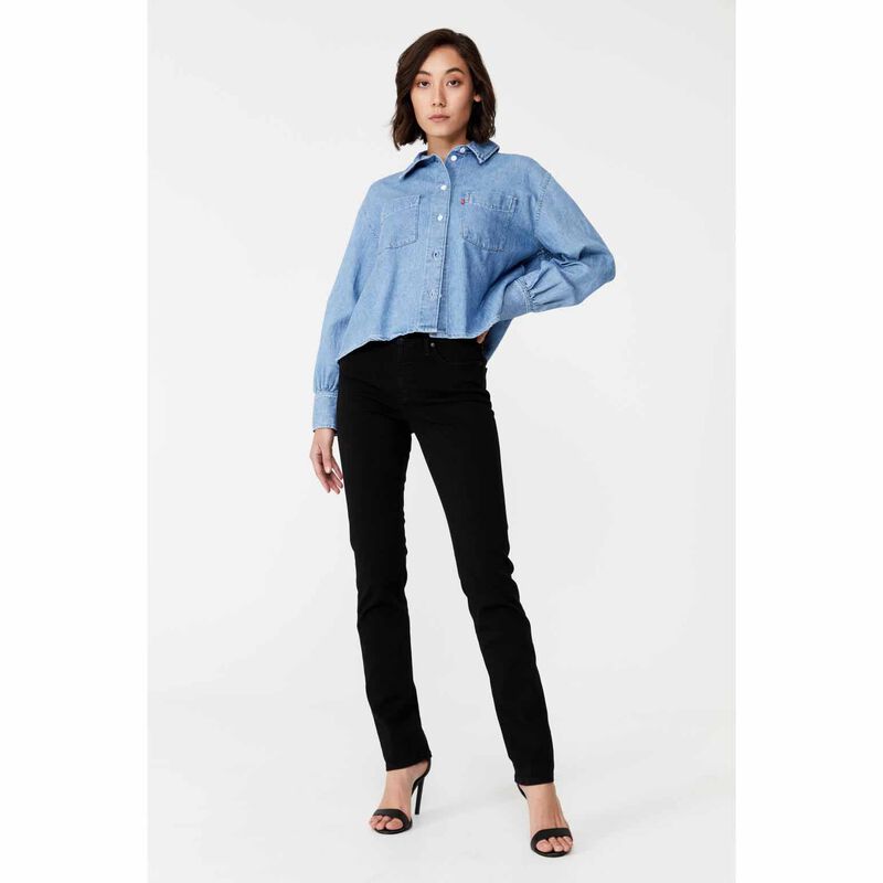 Levi's 312 Shaping Slim Jean Ultra Black image number 3